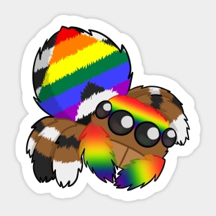 Ally Peacock Spider Sticker